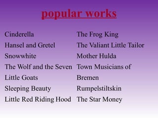 popular works
 