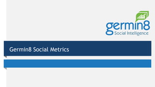 Germin8 Social Metrics
 