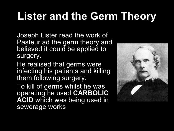 Germ Theory And Surgery