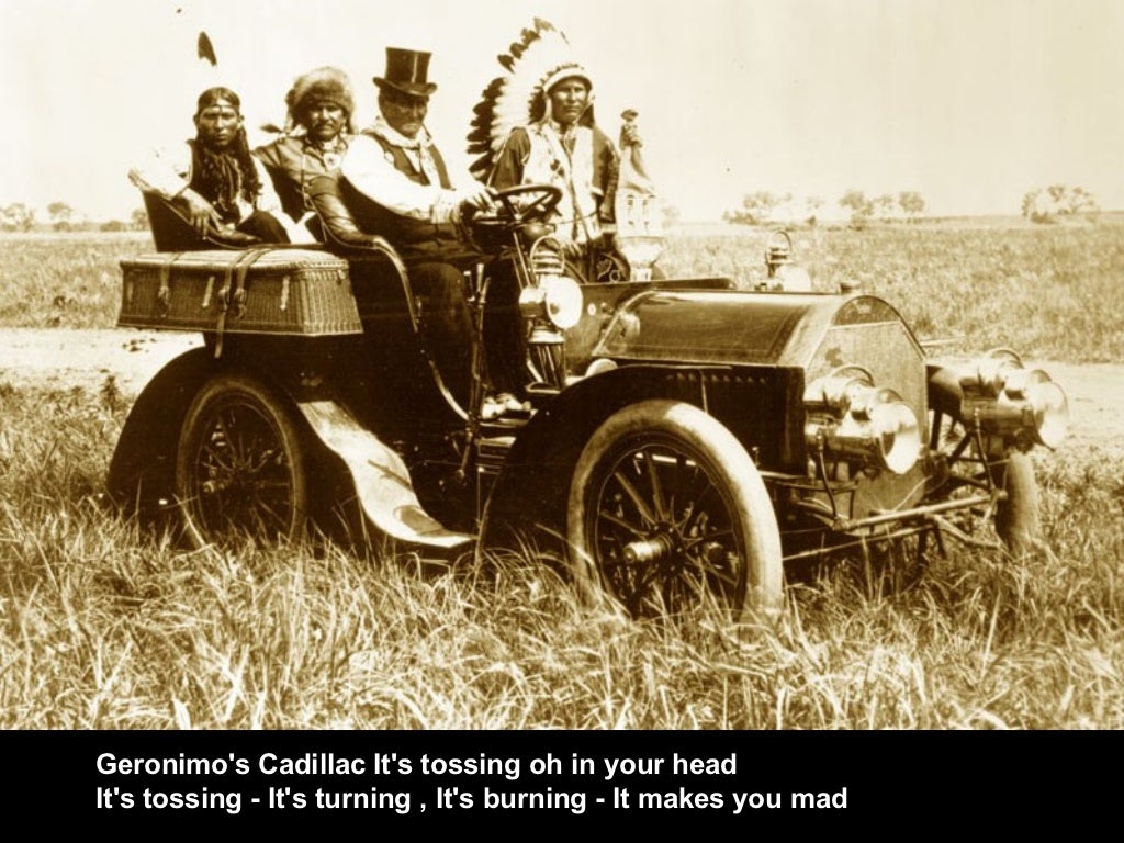 Geronimo cadillac текст