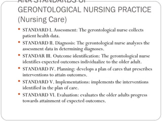 Gerontological nursing | PPT