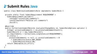 What's new in Gerrit Code Review 3.0 | PDF