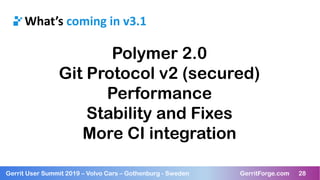 What's new in Gerrit Code Review 3.0 | PDF