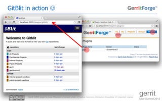 GitBlit plugin for Gerrit Code Review | PPTX
