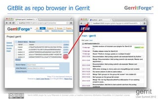GitBlit plugin for Gerrit Code Review | PPTX