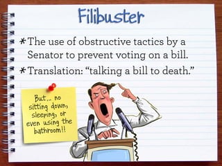 Filibuster Example Government Gerrymandering and Filibusters | PDF
