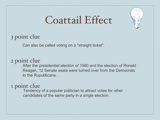 AP Gov Final, Campaigns and Elections 2nd period | PPT