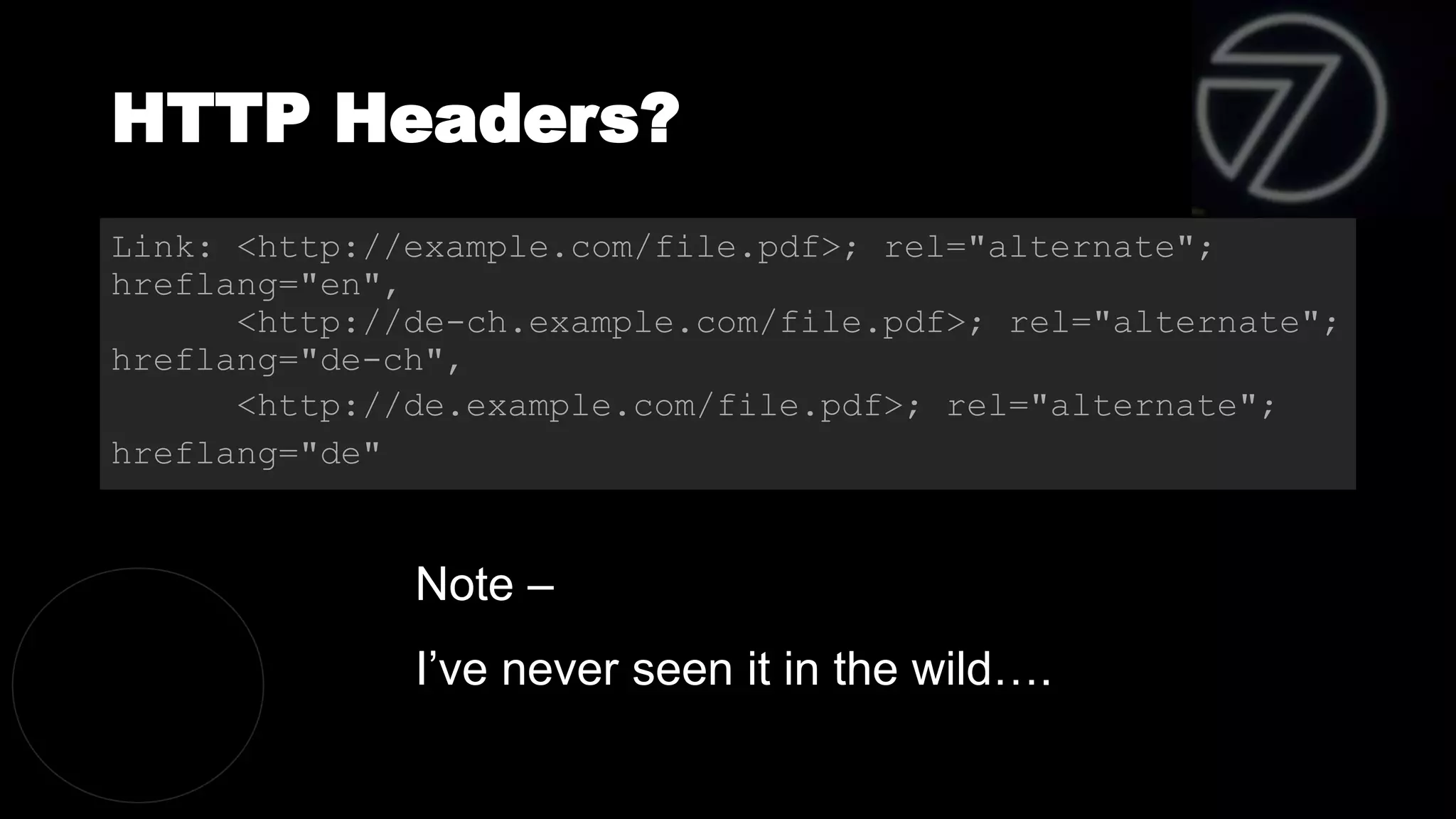 HTTP Headers?
Link: <http://example.com/file.pdf>; rel="alternate";
hreflang="en",
<http://de-ch.example.com/file.pdf>; rel="alternate";
hreflang="de-ch",
<http://de.example.com/file.pdf>; rel="alternate";
hreflang="de"
Note –
I’ve never seen it in the wild….
 