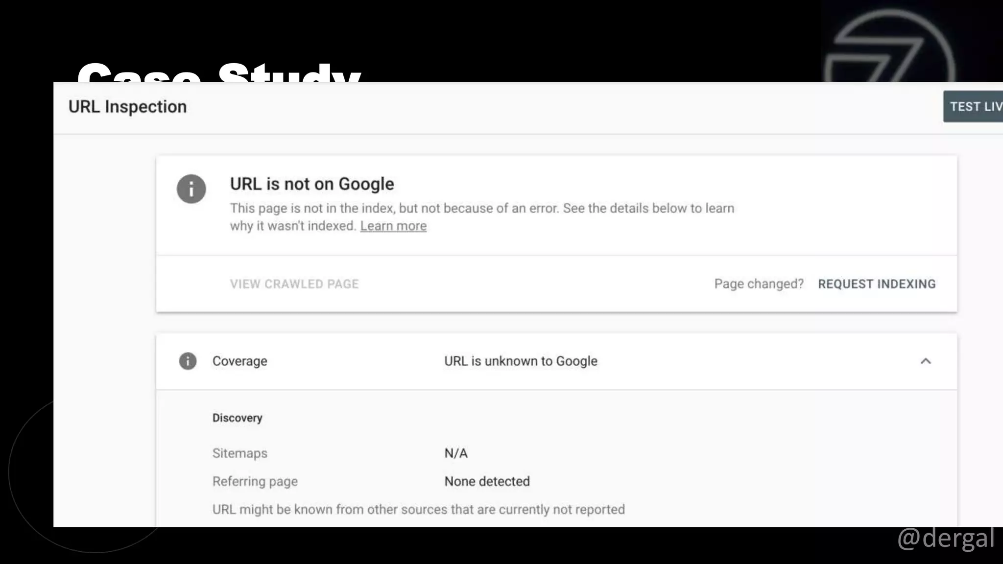 Case Study
@dergal
Check hreflang configuration
 