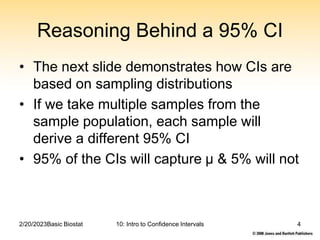 Basics of Confidence Intervals | PPT