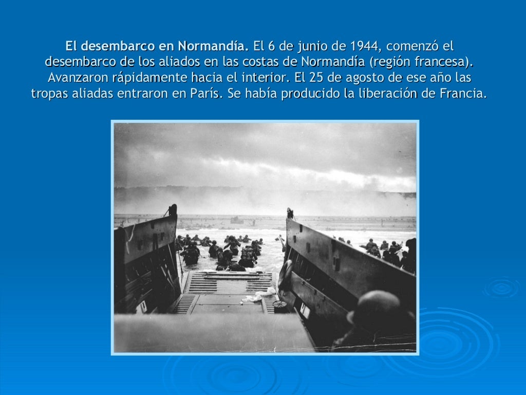 Sucesos mas relevantes de la Segunda Guerra Mundial