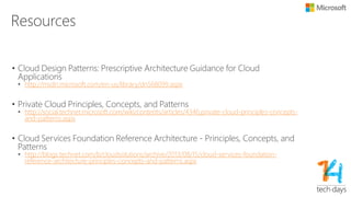 Laat ons weten wat u vindt van deze sessie! Vul de evaluatie
in via www.techdaysapp.nl en maak kans op een van de 20
prijzen*. Prijswinnaars worden bekend gemaakt via Twitter
(#TechDaysNL). Gebruik hiervoor de code op uw badge.
Let us know how you feel about this session! Give your
feedback via www.techdaysapp.nl and possibly win one of
the 20 prices*. Winners will be announced via Twitter
(#TechDaysNL). Use your personal code on your badge.
* Over de uitslag kan niet worden gecorrespondeerd, prijzen zijn voorbeelden – All results are final, prices are
examples
 