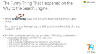 “Paper Plate” Computing
•Self assembling “paper plate” designs that
presume no repair
• You don’t fix when broken, instead you dispose
• You add more when you are short on capacity
• You put them away you do not need them now
• You dispose when you no longer need them
Improved System Autonomy
See: Above the Clouds: A Berkeley View of Cloud Computing
http://www.eecs.berkeley.edu/Pubs/TechRpts/2009/EECS-2009-28.pdf
 