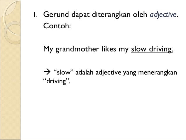 Gerund
