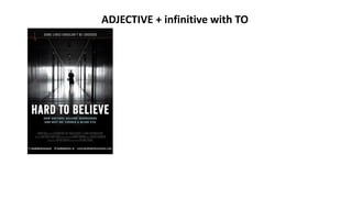 ADJECTIVE + infinitive with TO
 