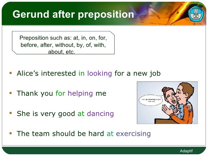 Gerund Infinitive