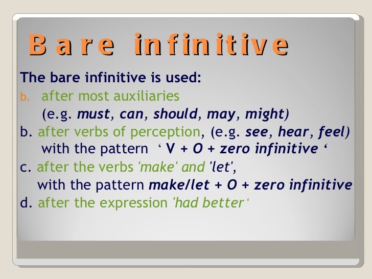 Gerund&infinitive