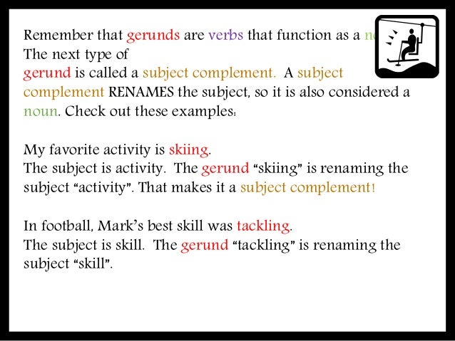 Gerunds