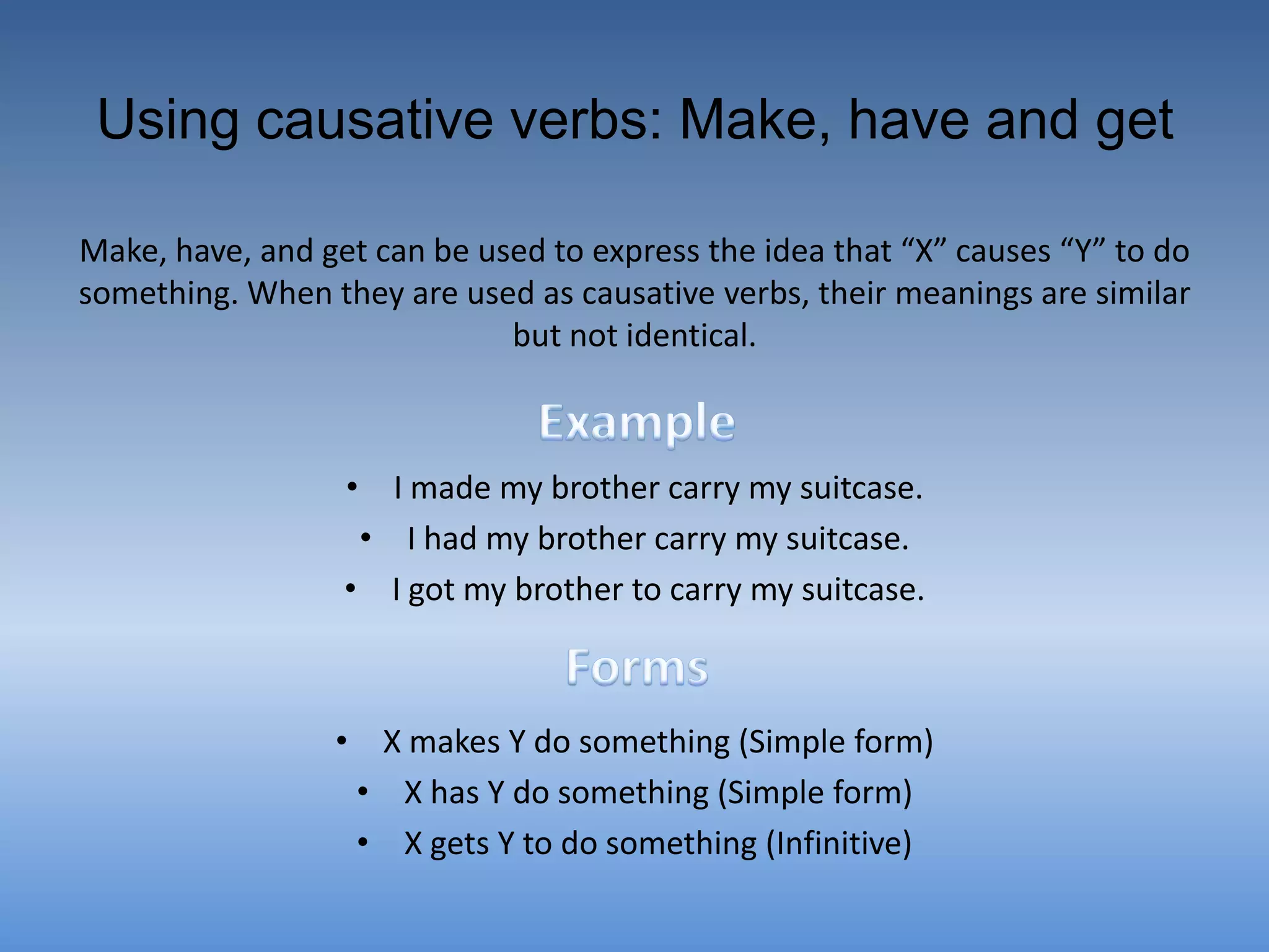 Verbs of perception followed by the simple form or the –ING form Notes!!* The simple form of a verb = the infinitive form without “to.” I saw my friend to run down the street.  The –ingform refers to the present participleINCORRECT:**   