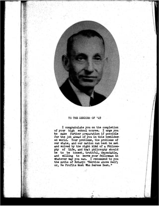 1949 Guideway School Yearbook