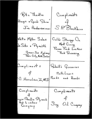 1949 Guideway School Yearbook