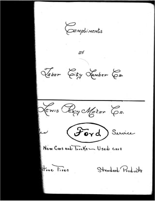 1949 Guideway School Yearbook