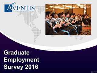 Graduate
Employment
Survey 2016
 