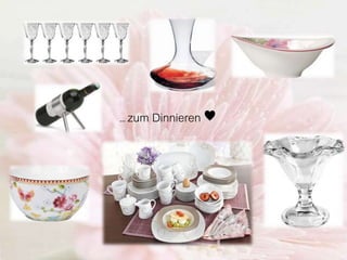 … zum Dinnieren ♥