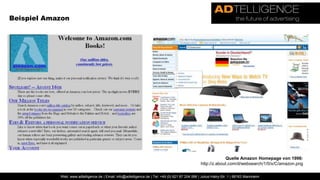 Beispiel eBay213OfferInfrastructureCustomerPartner NetworksAffiliate Modelle