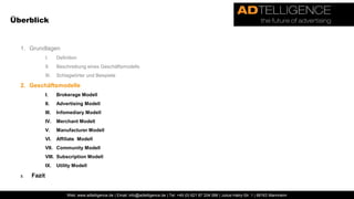 Das MySpace Business ModellQuelle: Osterwalder, Slideshare