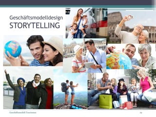 Geschäftsmodell Tourismus 19
Geschäftsmodelldesign
STORYTELLING
 