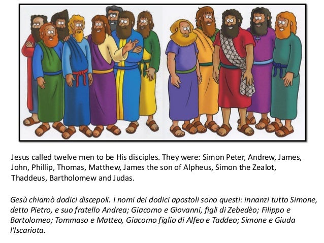 Quanti Sono Gli Apostoli Di Gesù Gesù chiama i discepoli - Jesus calls His Disciples