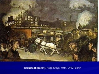 Großstadt (Berlin) , Hugo Krayn, 1914, DHM, Berlin 