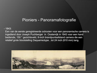 Pioniers - Panoramafotografie
 