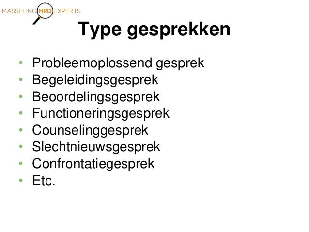 Gesprekstechnieken