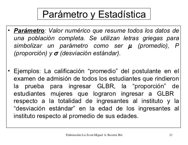 Estadistica 2009