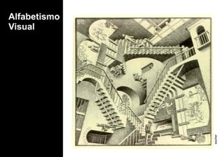Alfabetismo
Visual
escher
 