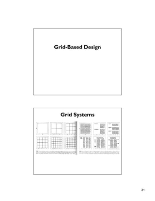 31
Grid-Based Design
Grid Systems
 