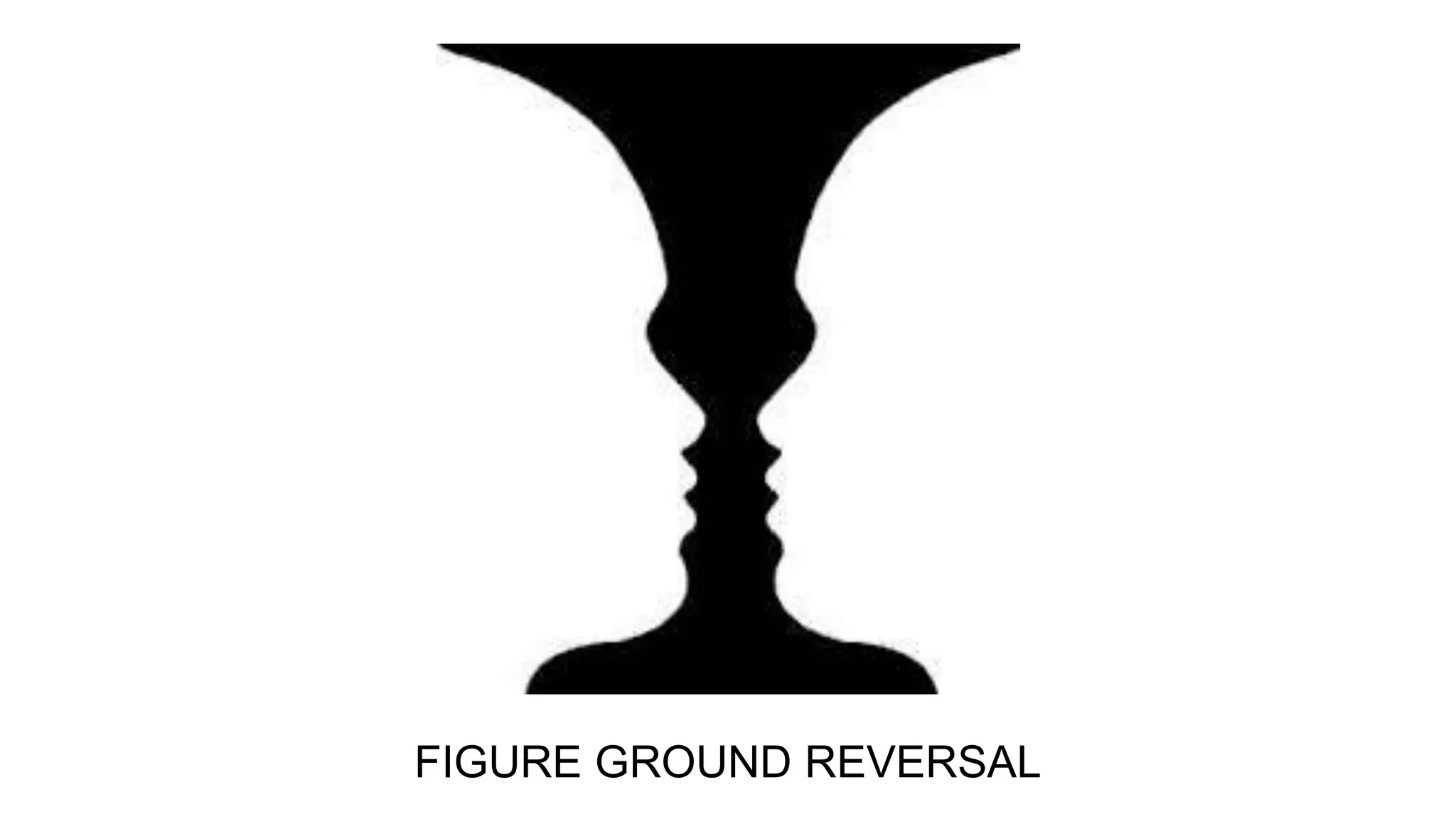 FIGURE GROUND REVERSAL
 