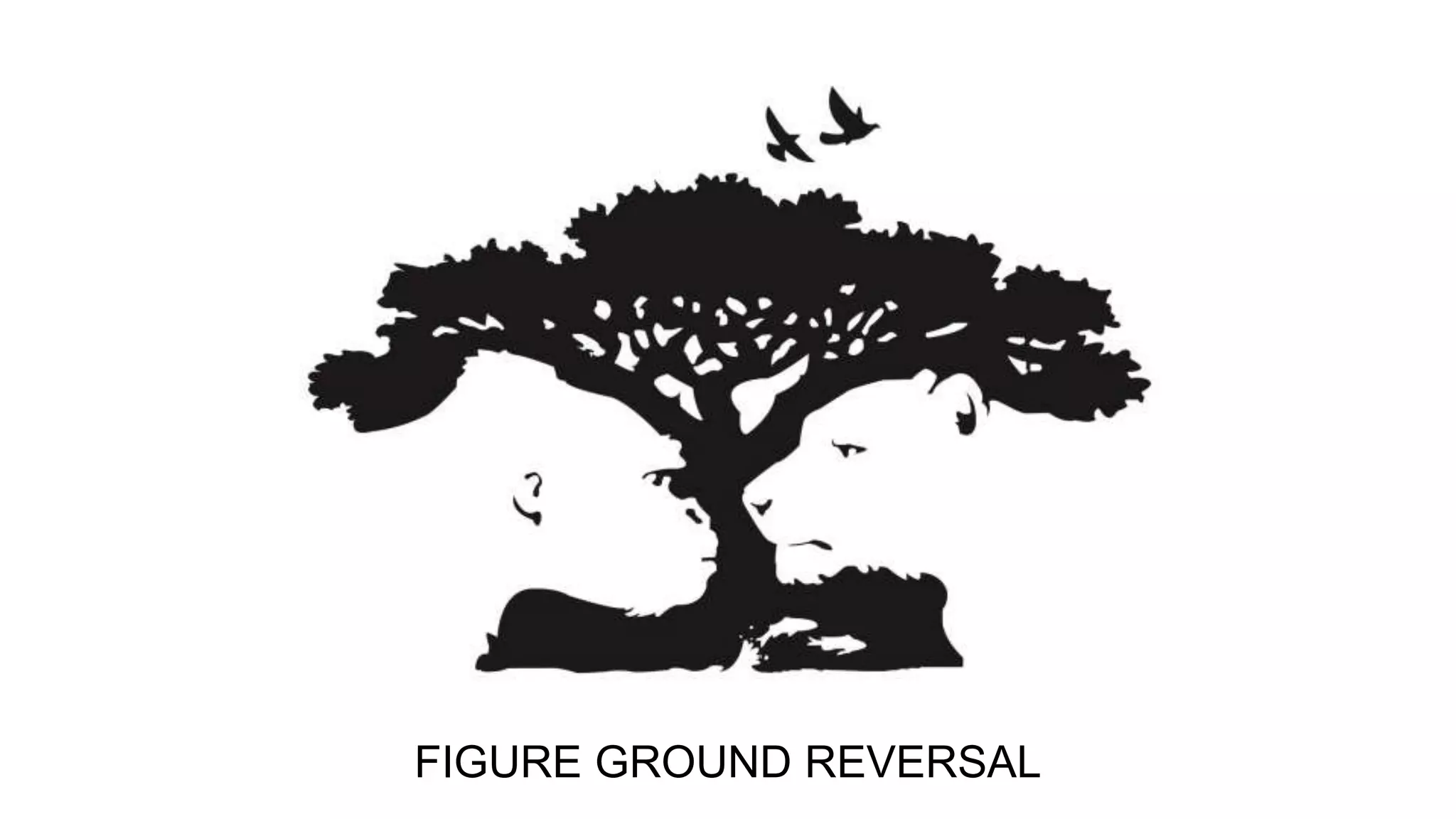 FIGURE GROUND REVERSAL
 