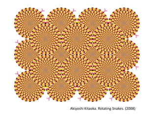 Akiyoshi Kitaoka. Rotating Snakes. (2008)
 
