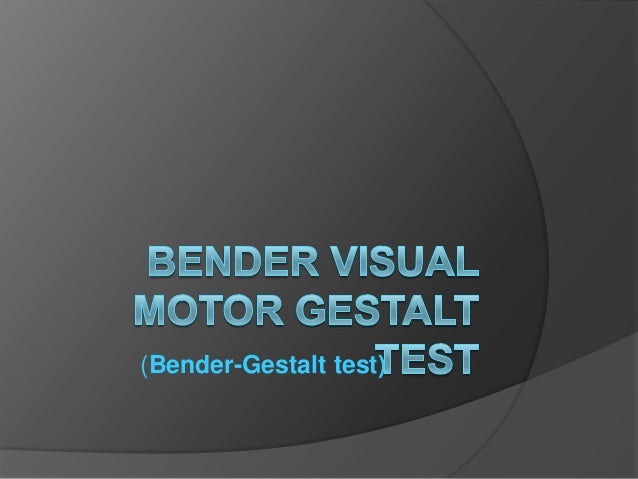Bender Gestalt Interpretation Pdf