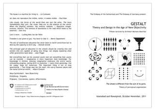 The Gestalt Program Brochure pdf