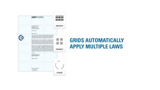 SIMILARITY 
PROXIMITY 
CLOSURE 
GRIDS AUTOMATICALLY 
APPLY MULTIPLE LAWS 
 