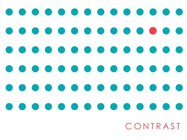 Contrast Element Of Design : Contrast
