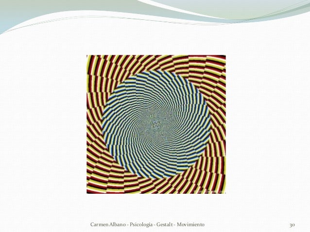 Gestalt Ilusion De Movimiento Ilusiones ópticas Psicología De L Gestalt Ilusion De Movimiento Ilusiones ópticas Psicología De L
