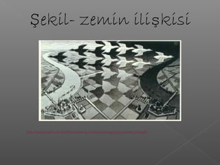 Şekil- zemin ilişkisi
 