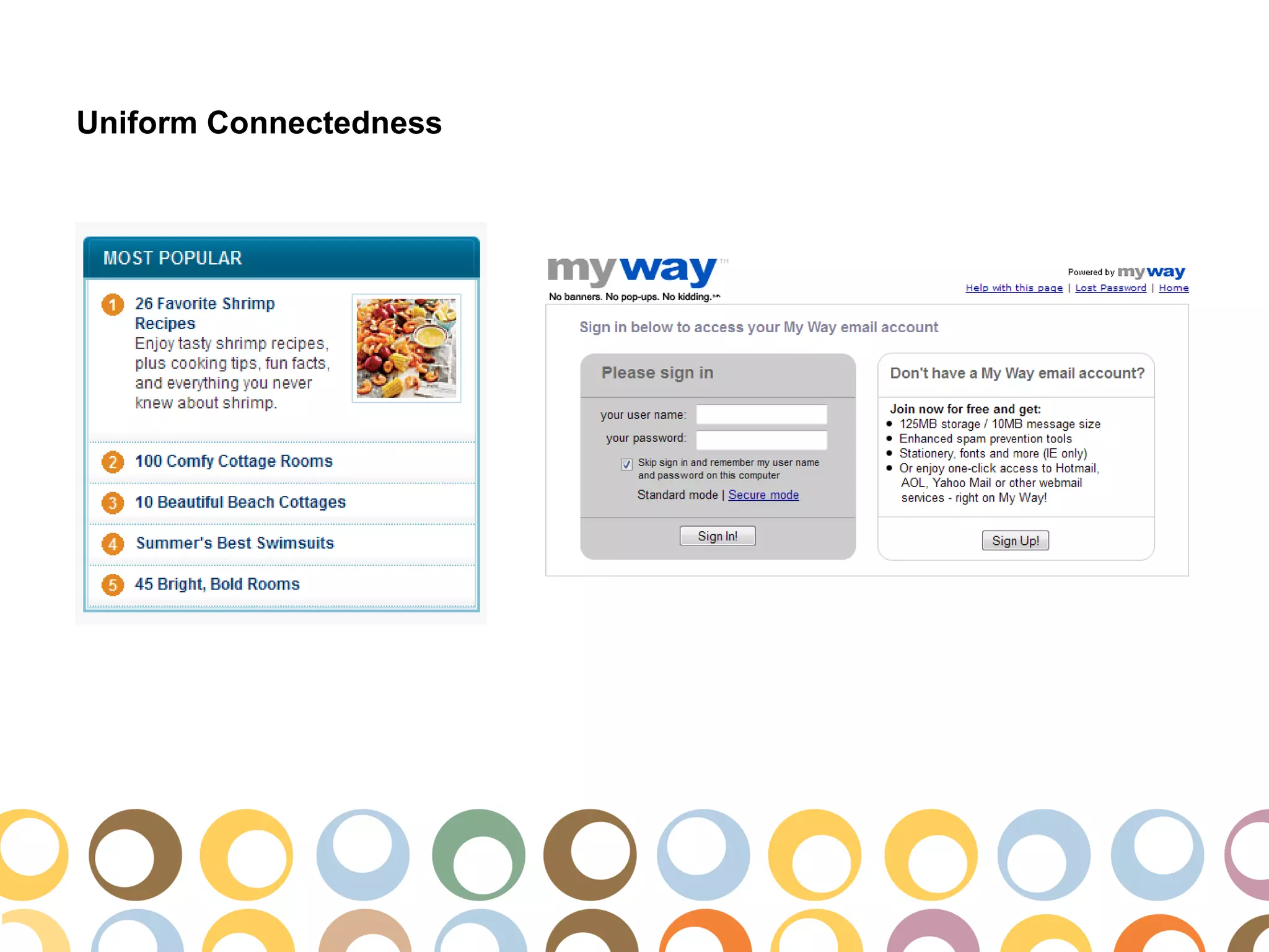 Uniform Connectedness
 