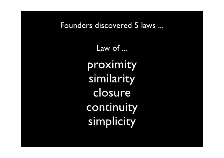 Gestalt Psychology And Webdesign