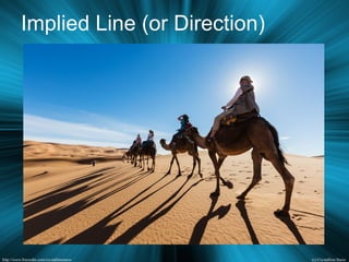 Implied Line (or Direction)
 